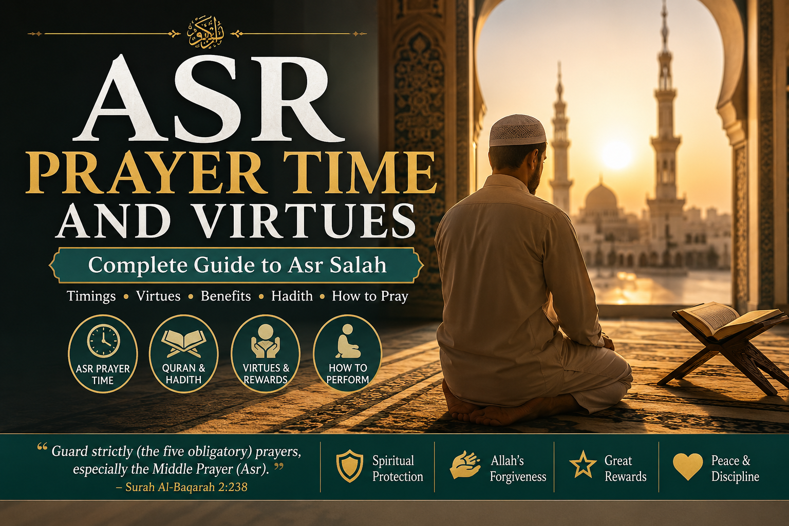 Asr prayer time and virtues