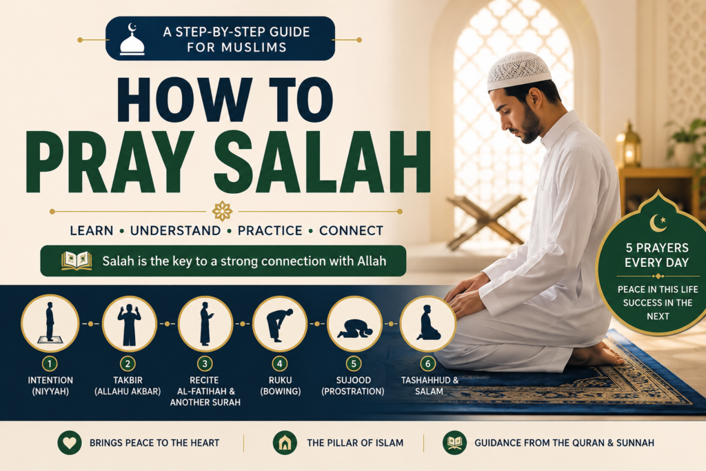 how to pray salah
