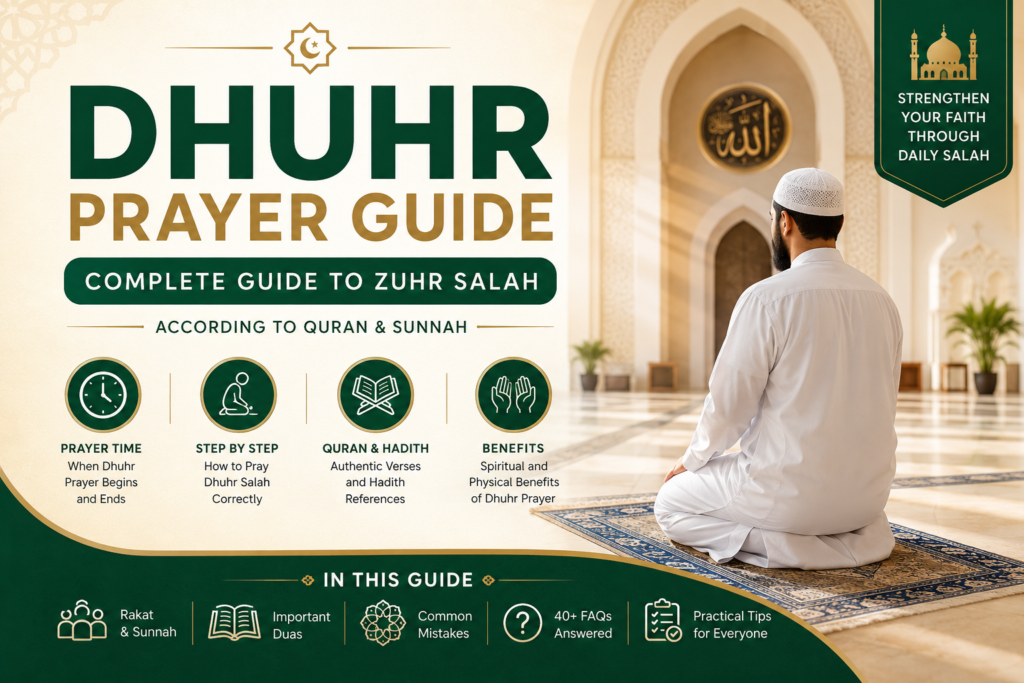 Dhuhr Prayer Guide